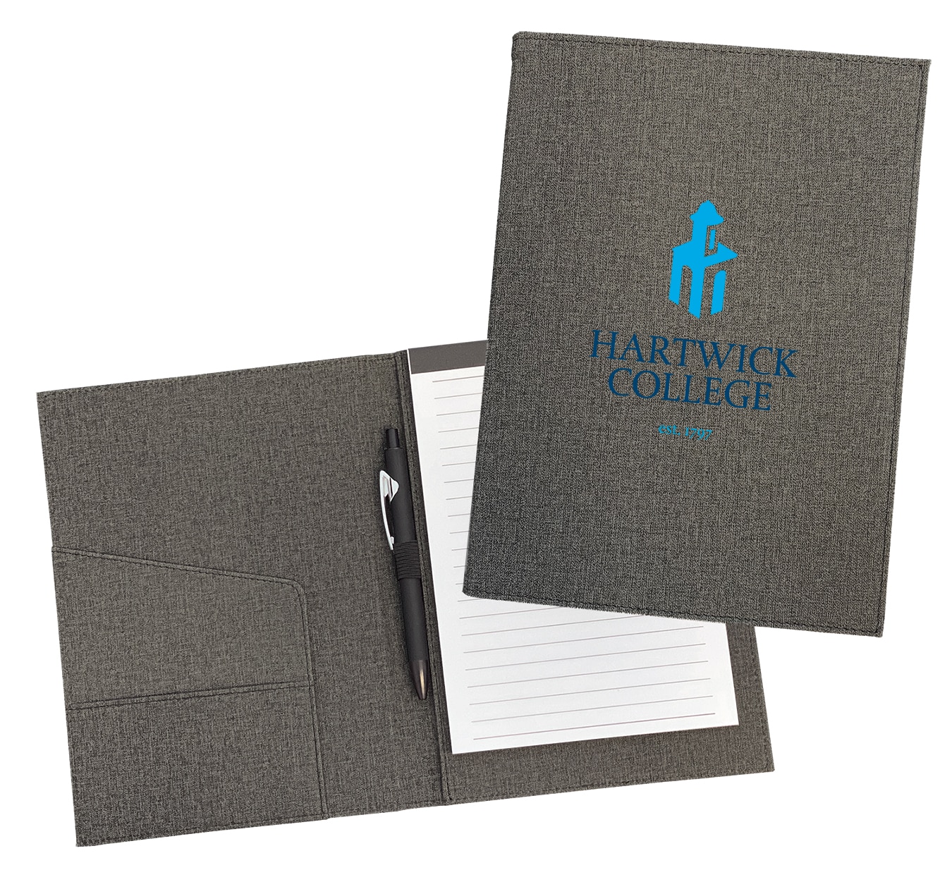 Imprinted Padfolio with Notepad