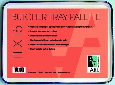 Art Alternatives Butcher Tray Palette, Medium