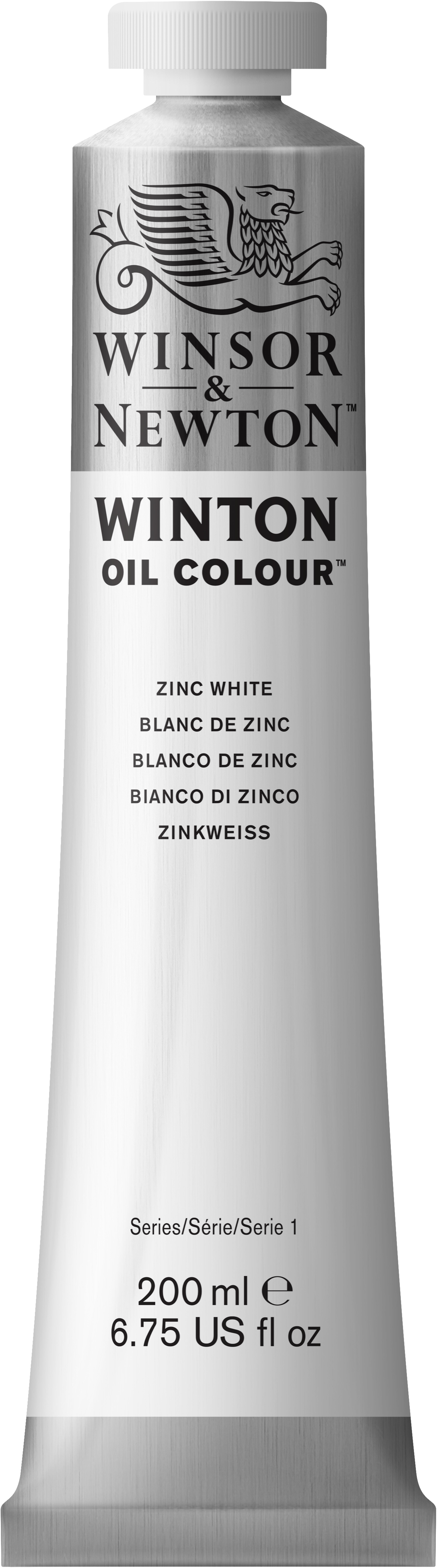 Winsor & Newton Winton Oil Color, 200ml, Zinc White