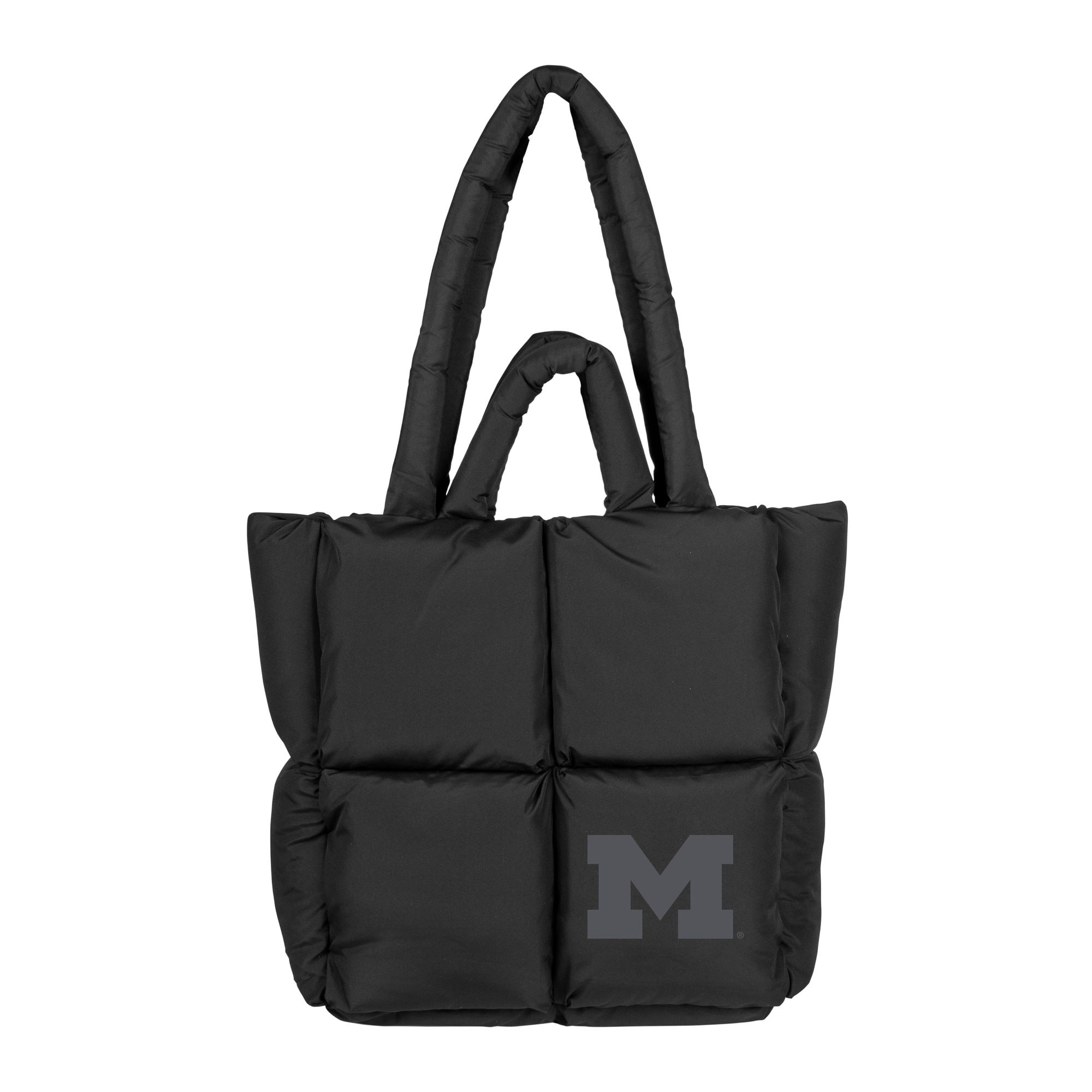 Michigan Wolverines 162-BLK Puff Tote