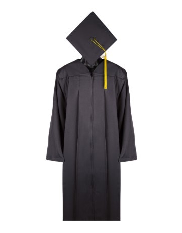 OH GREENWEAVER BACHELOR CAP AND GOWN SET
