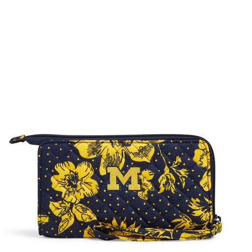 University of Michigan RFID Front Zip Wrislet