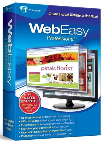 Avanquest WebEasy Professional 10 for Windows