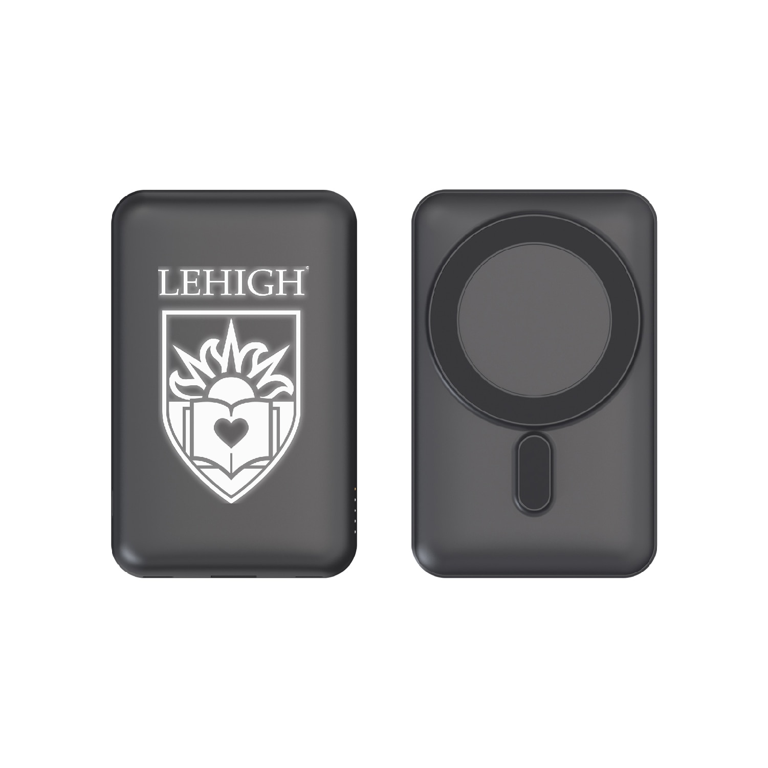 Lehigh University Mag Safe Compatible Power Bank, Black, Alumni