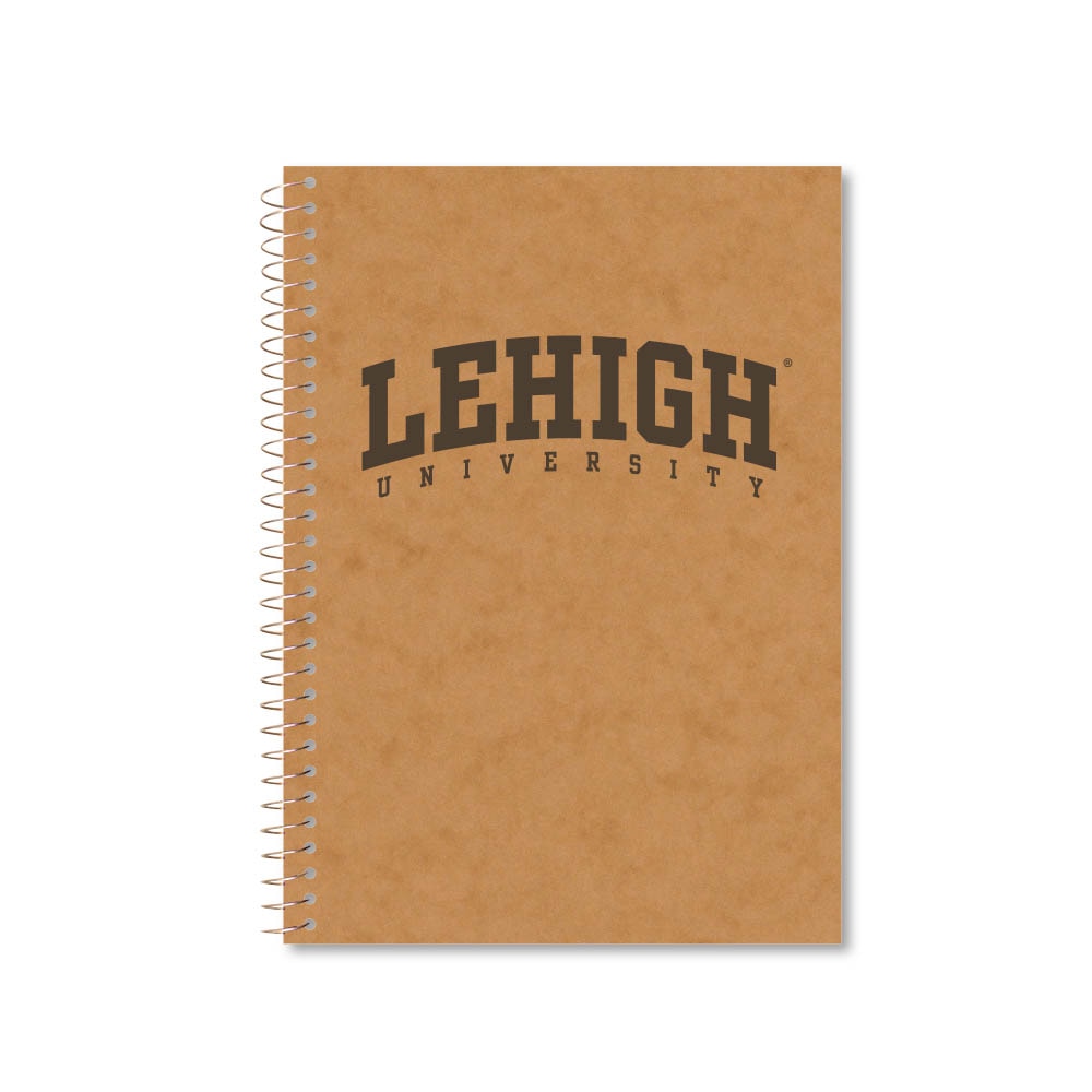 Roaring Premium 3 Subject 9.5 x 6.5 Notebook, College Ruled 20lb Paper, Pressboard Foil Cover