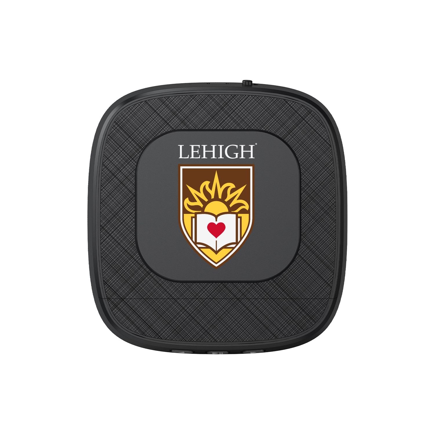 Lehigh University Portable Speaker with Phone Charger, Black, Classic