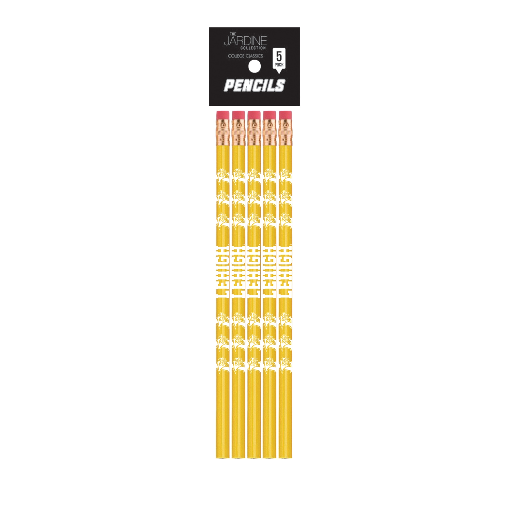 Emblematic Pencil 5pk School Name