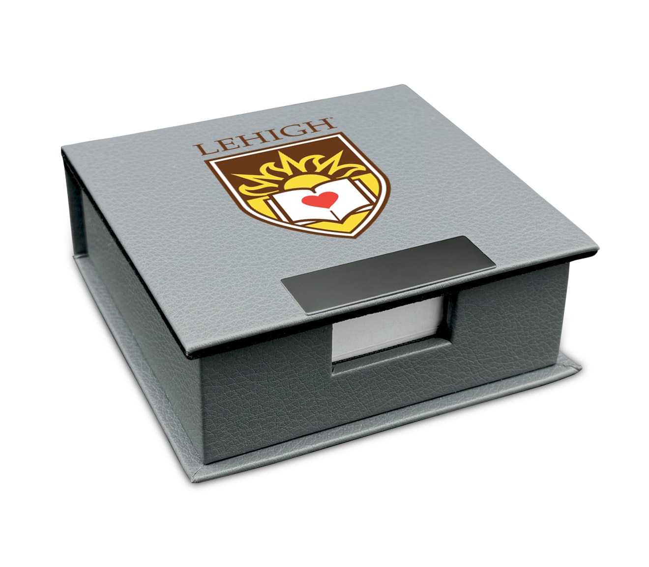 Leather Memo Cube Holder