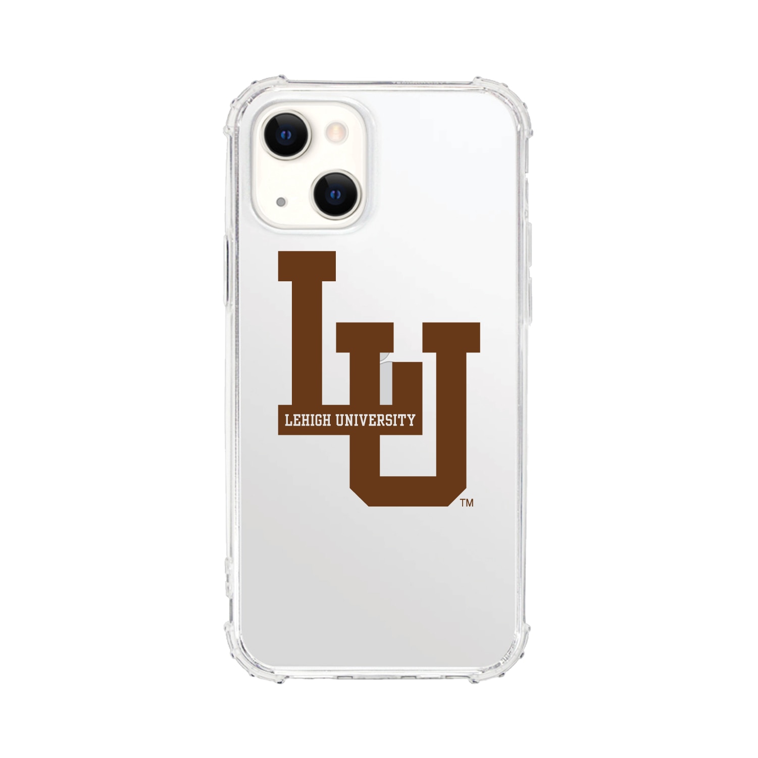 Lehigh University- Clear Tough Edge Phone Case, Classic - iPhone 15