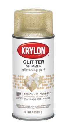 Spray Glitter Gold 4Oz