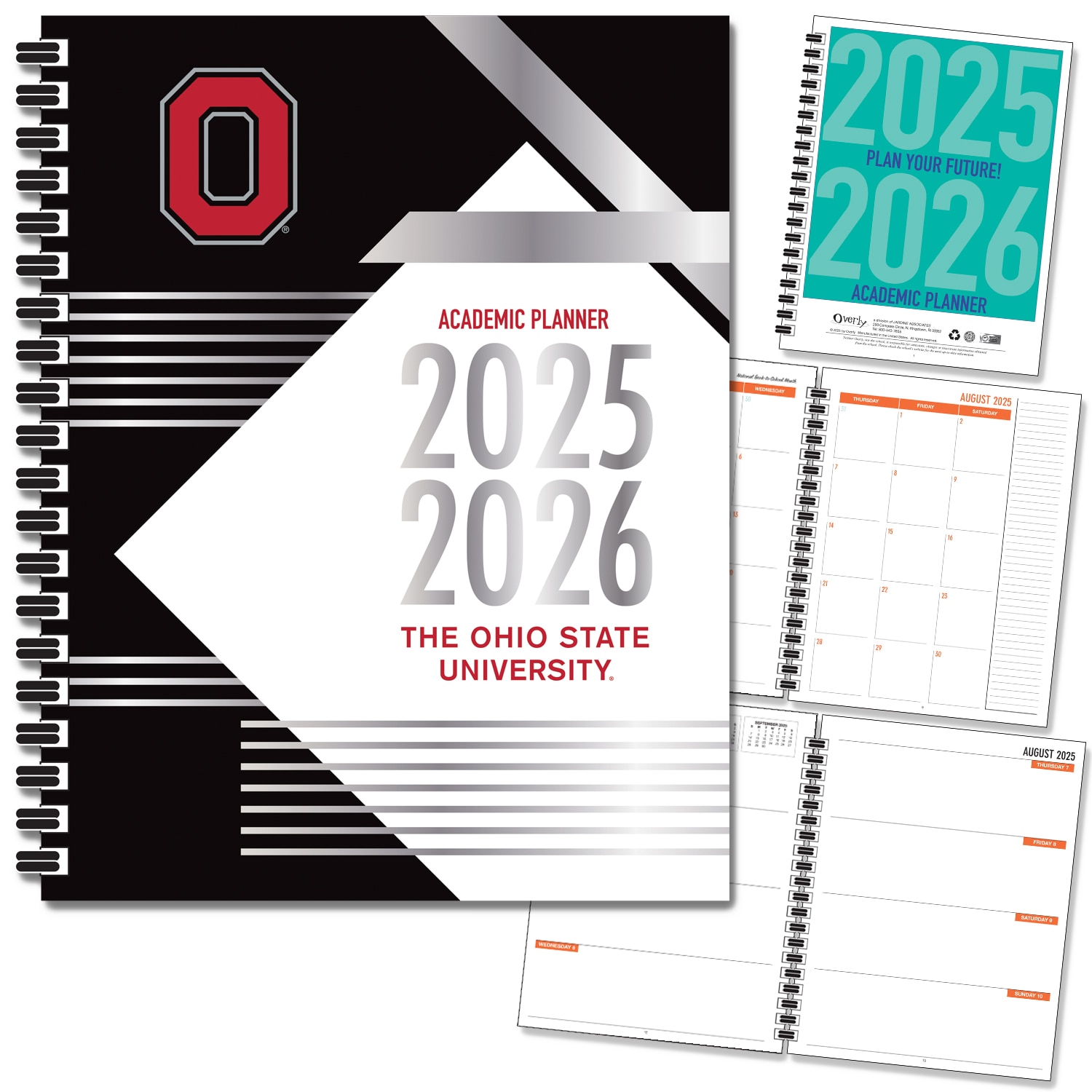 Spirit Soft Touch Foil - Primary Mark Imprinted Planner 25-26 AY 7x9
