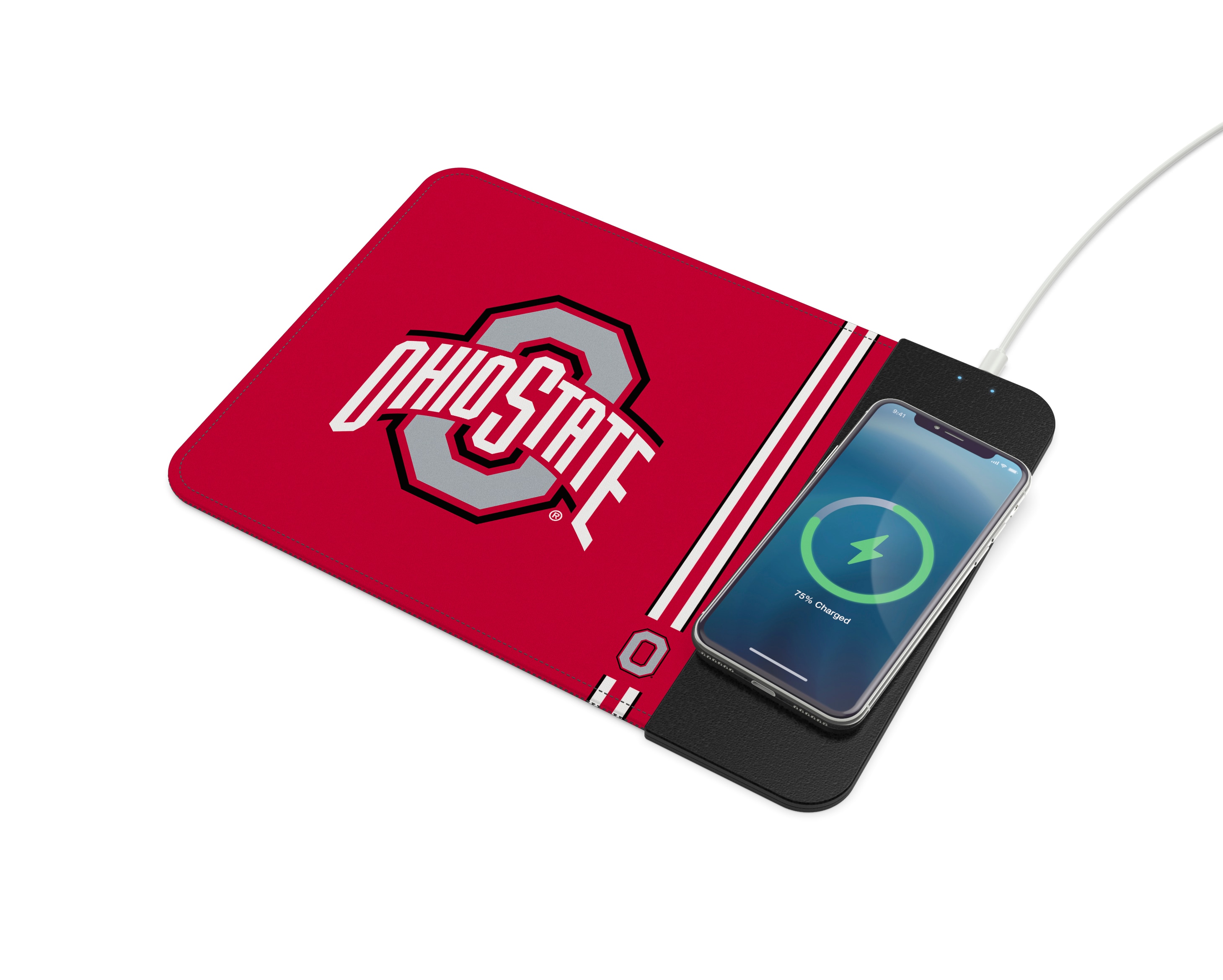 Ohio State Buckeyes Wireless Charging Mousepad