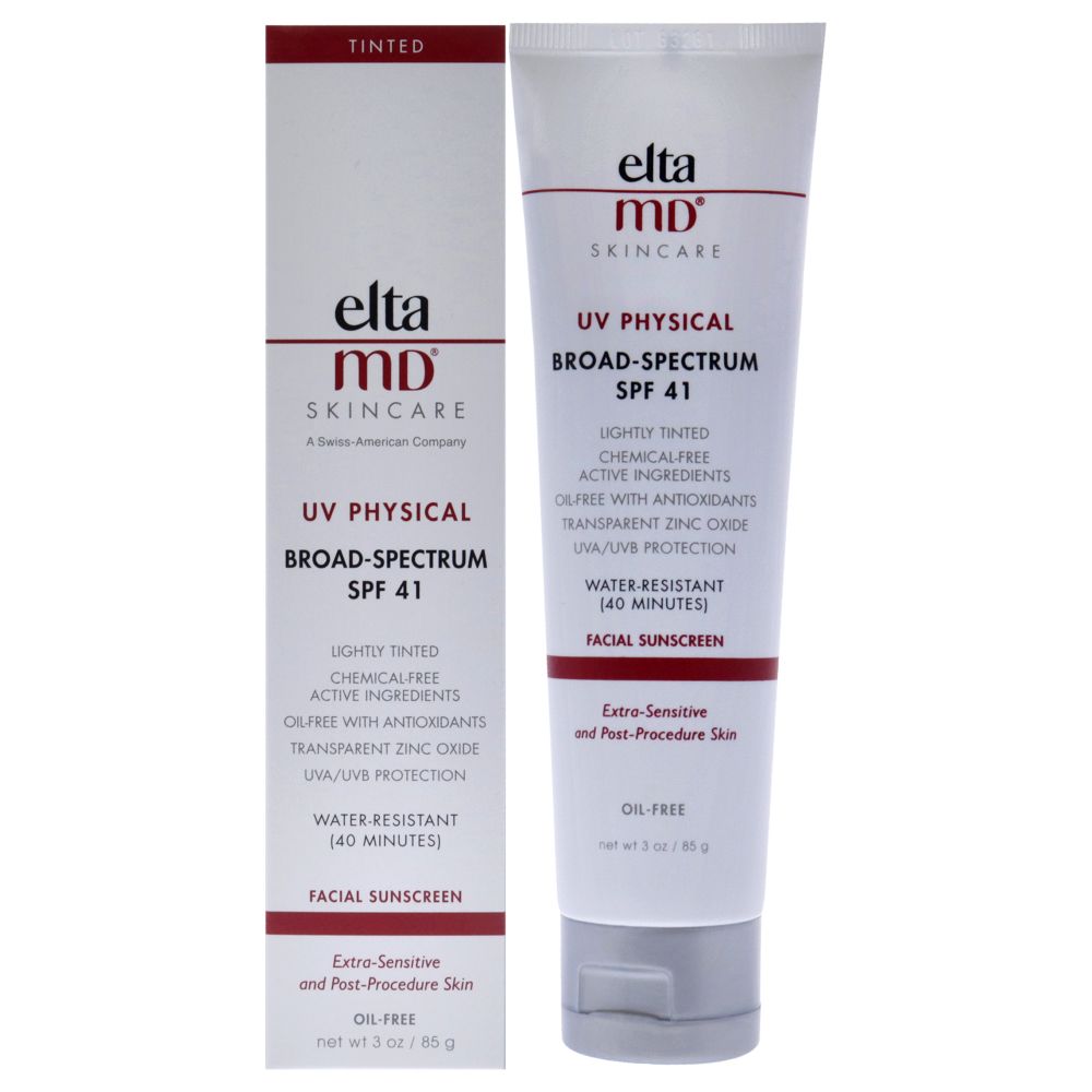 UV Physical Broad-Spectrum SPF 41 by EltaMD for Unisex - 3 oz Sunscreen