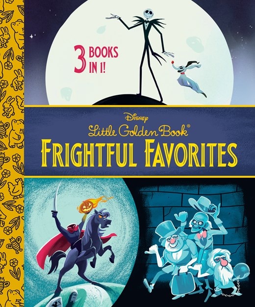 Disney Little Golden Book Frightful Favorites (Disney Classic)