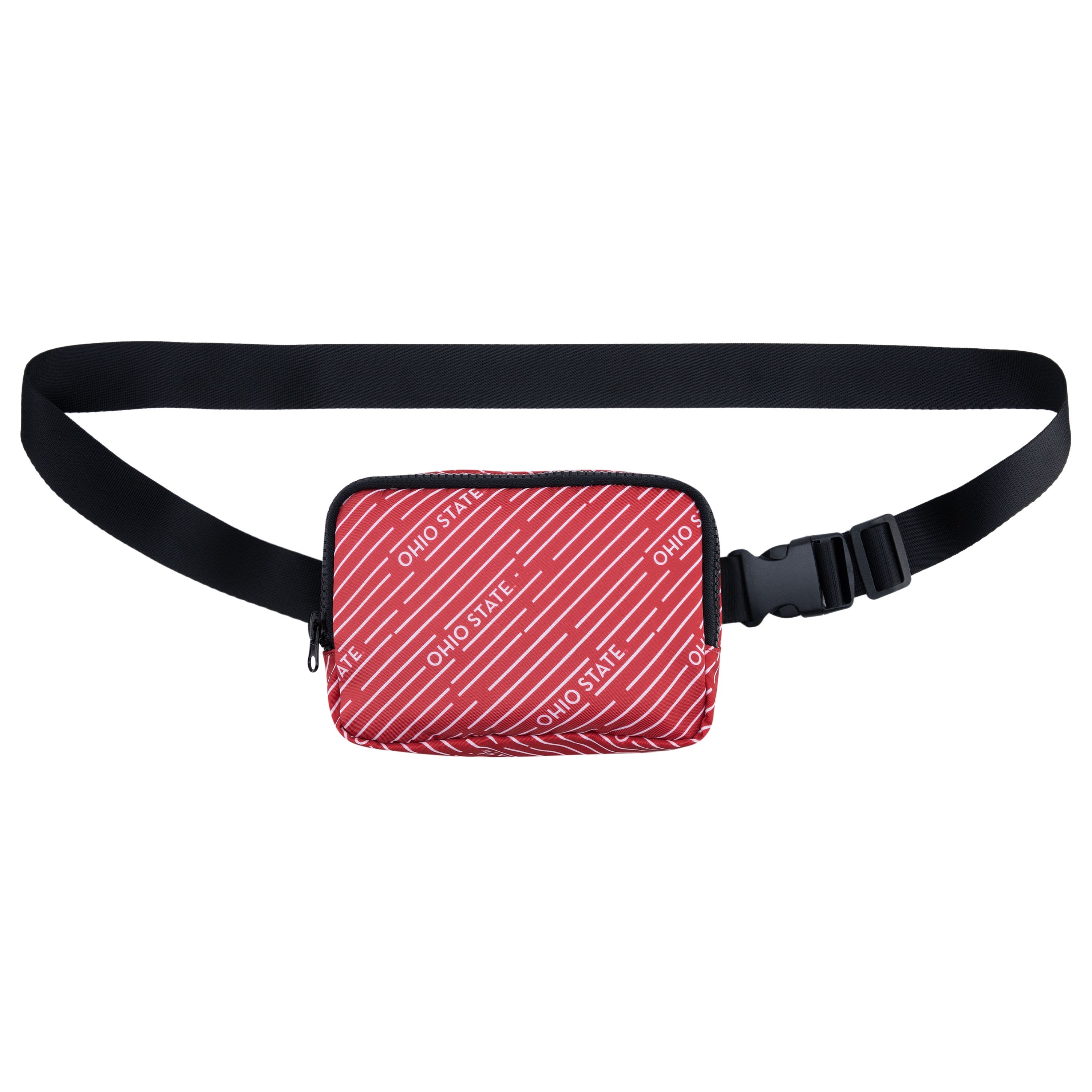 Ohio State Buckeyes AOP Stripes Fanny Pack