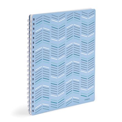 Poppin Sky  Silver 1Subject Spiral Notebook (Exclusive)