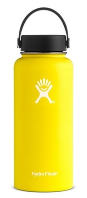 Hydro Flask 32oz. Wide Mouth With Flex LID  Lemon