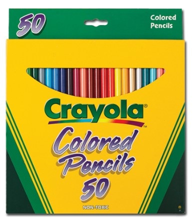 Crayola Color Pencil 50Ct (12)