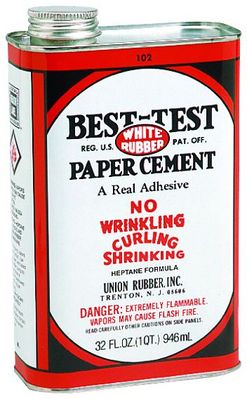 Best-Test Acid-Free Paper Cement - 4 oz
