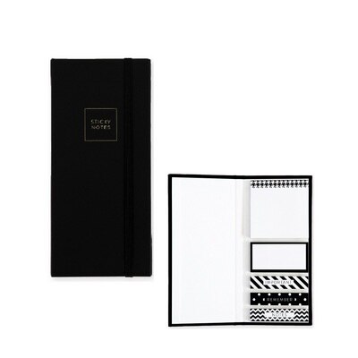 Pierre Belvedere Fashion Black And White Post-it Note Kit