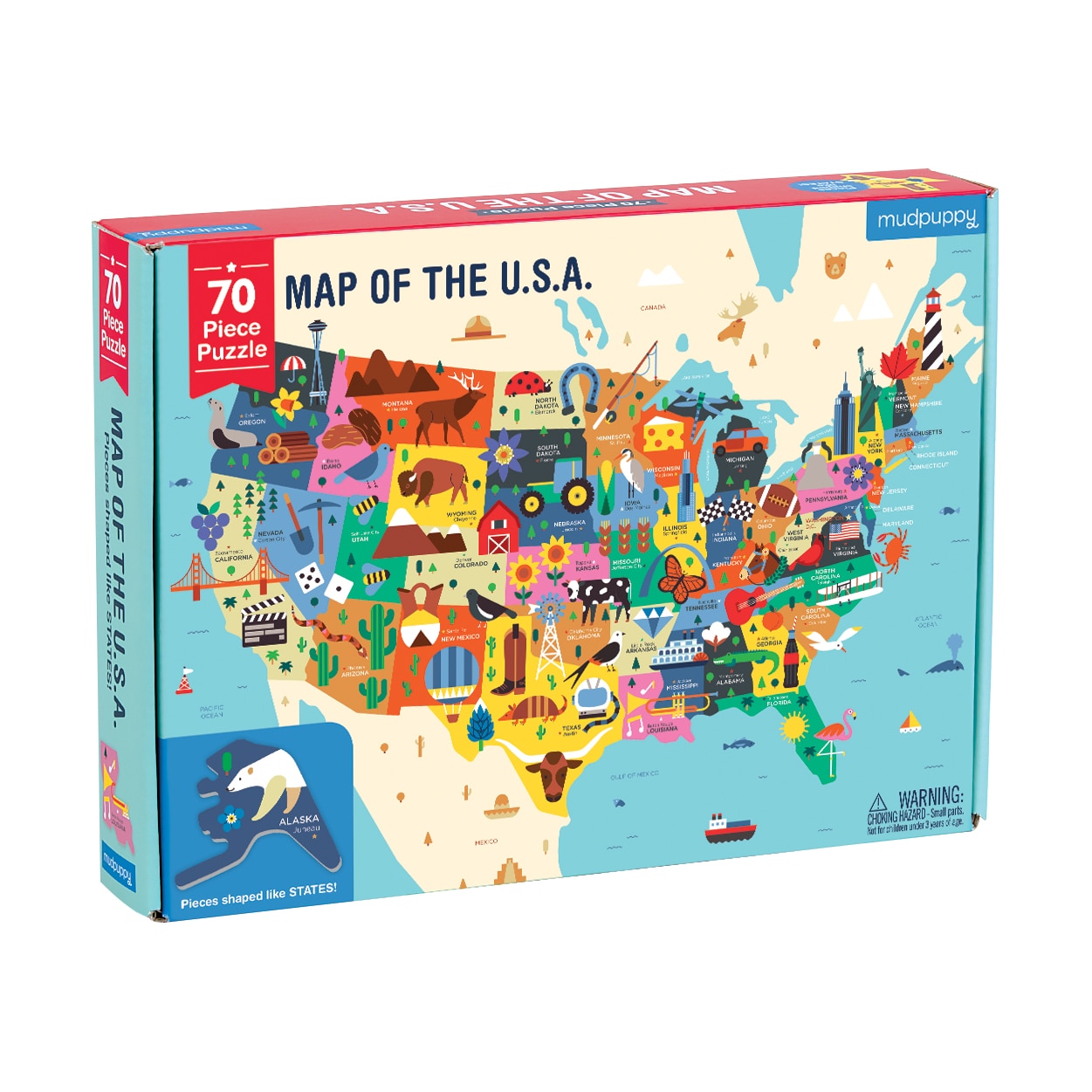 Map of the U.S.A. Puzzle