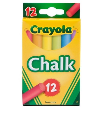 Crayola Chalk, Colored
