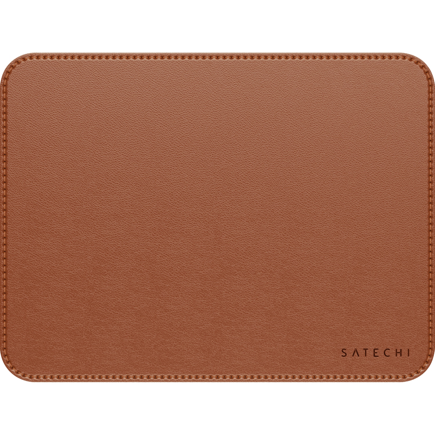 Satechi Vegan-Leather Prem Mouse Pad- Brown