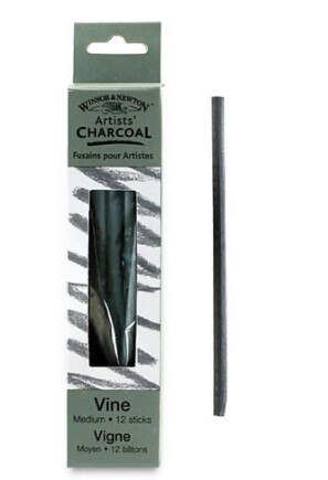 Winsor & Newton Vine Charcoal - Medium Pack of 12