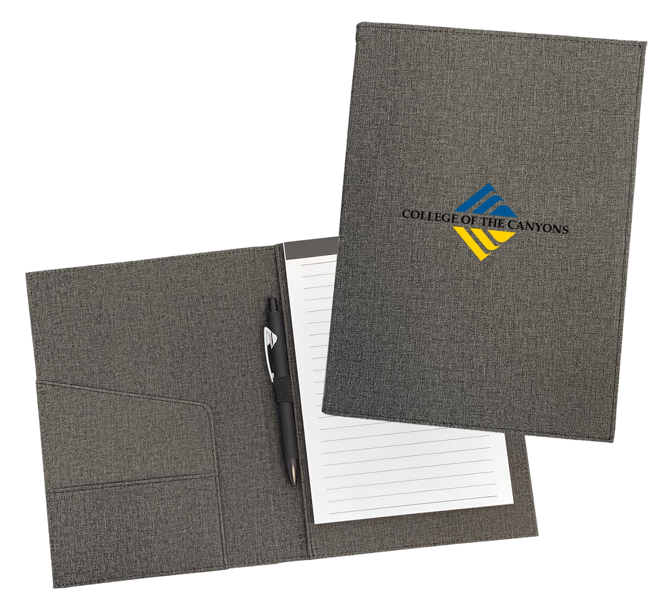 Imprinted Padfolio with Notepad