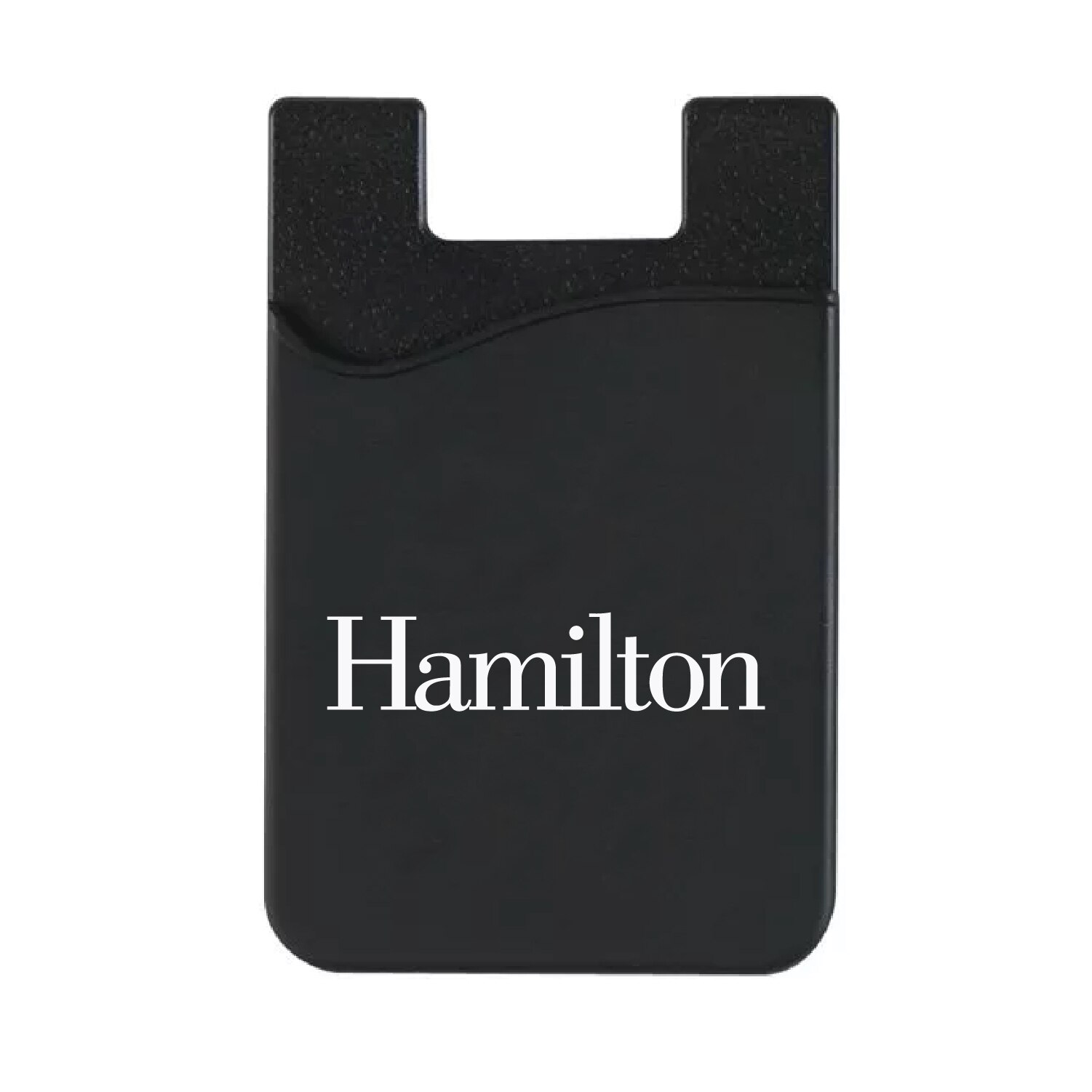 Hamilton College - Leather Wallet Sleeve (Top Load), Black, Classic V1