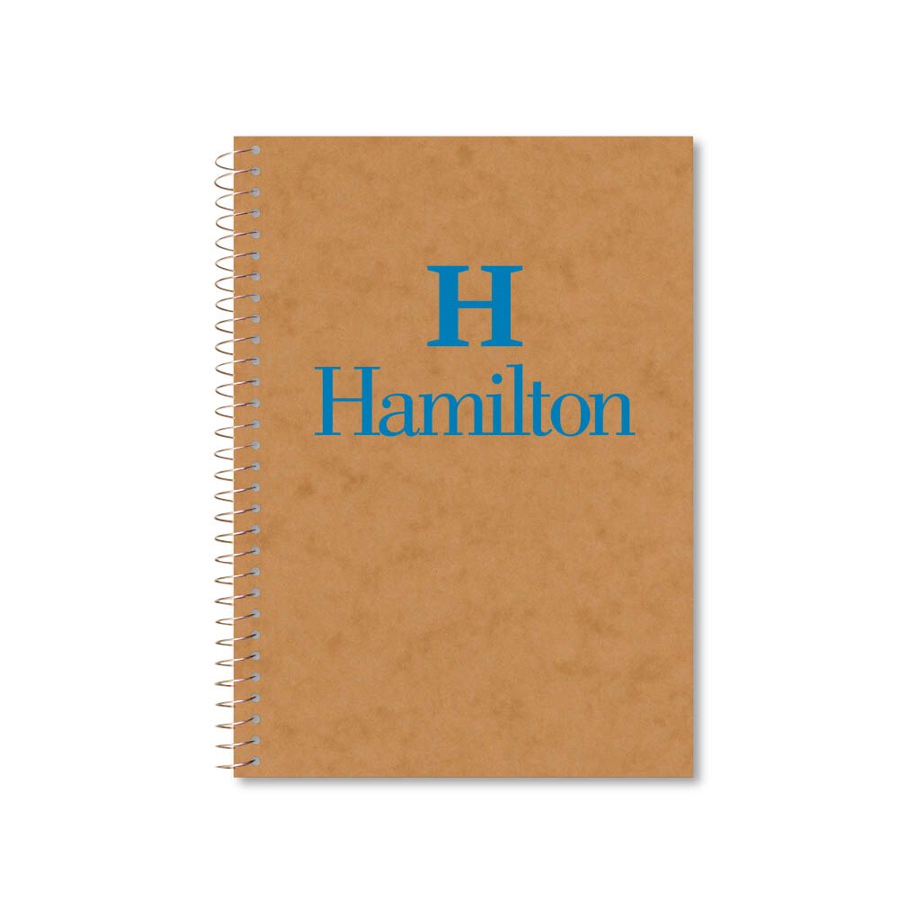 Roaring Premium 3 Subject 9.5 x 6.5 Notebook, College Ruled 20lb Paper, Pressboard Foil Cover