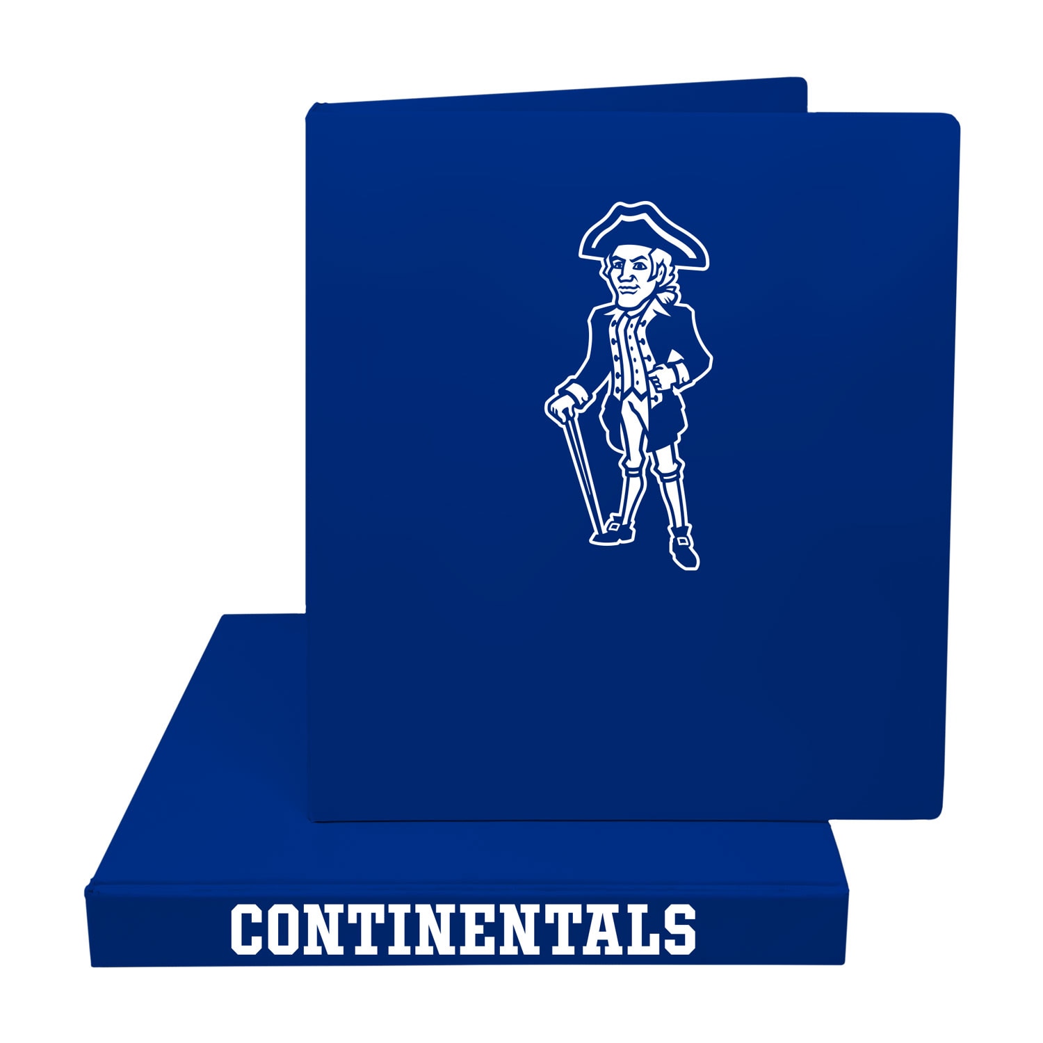 1" Imprinted Binder Mascot
