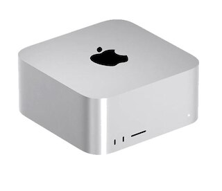 Mac Studio: Apple M1 Max chip with 10‑core CPU and 24‑core GPU, 512GB SSD