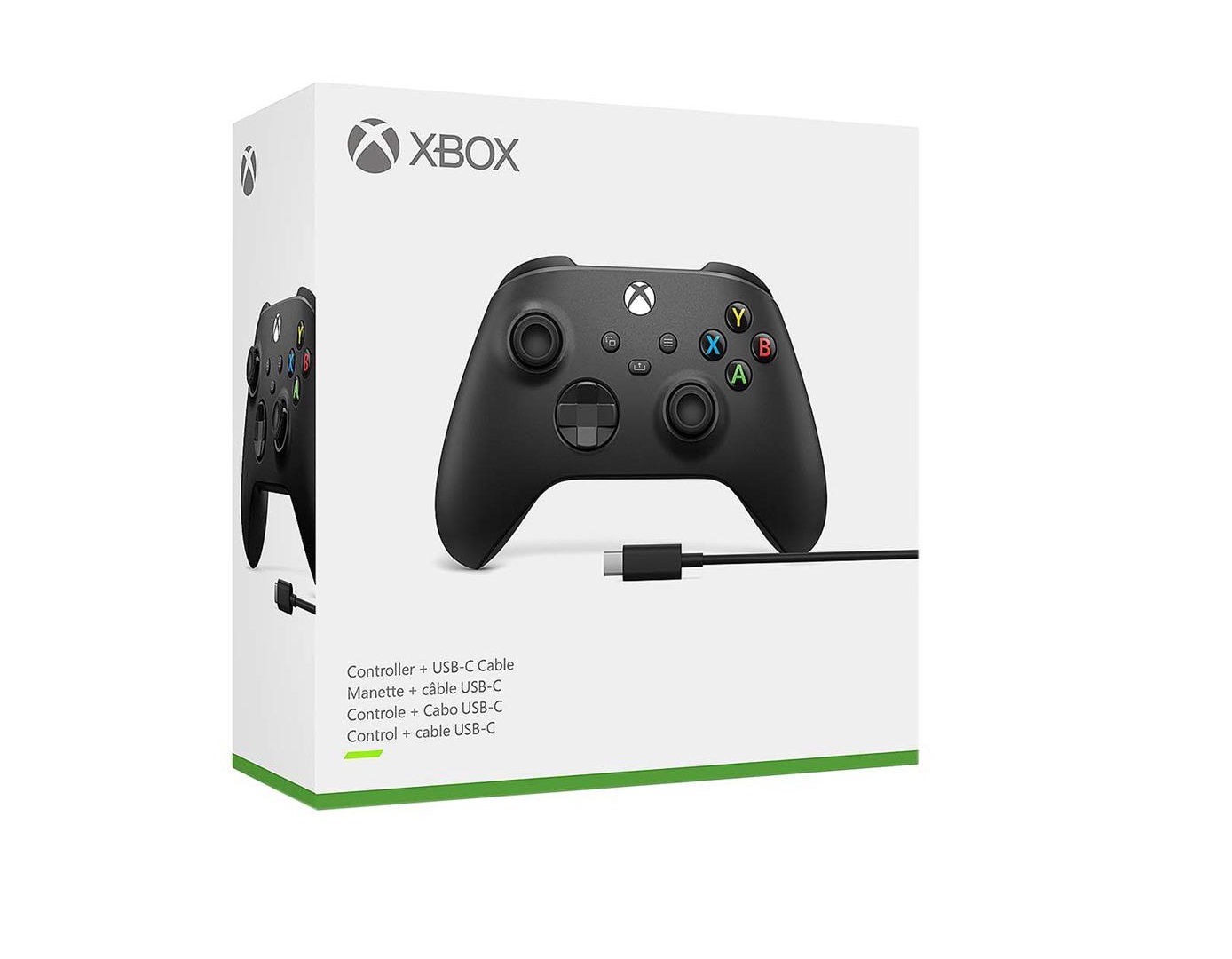 Xbox Wireless Controller + USB-C Cable for Xbox One/Series X/S