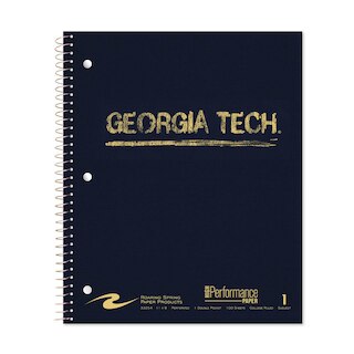 Roaring Premium 1 Subject Notebook 8.5x11 College Ruled 20lb Paper Linen Foil Cover