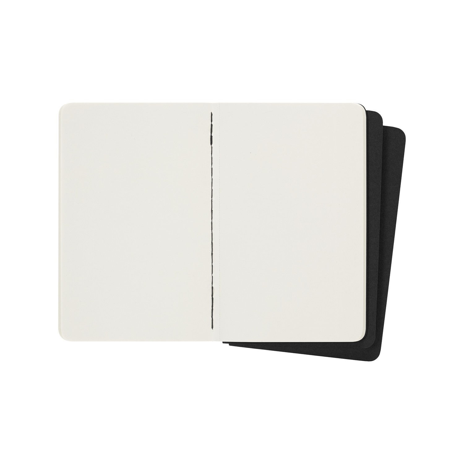 Moleskine Cahier Journal (Set of 3)Pocket Plain Black Soft Cover