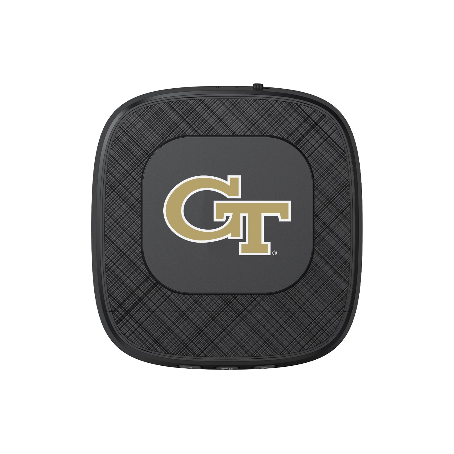 Georgia Institute of Technology Portable Speaker with Phone Charger, Black, Classic