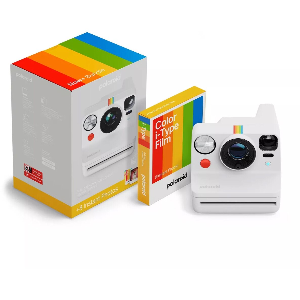 Polaroid Now Gen 3 Instant Camera/Film Bundle Pebble