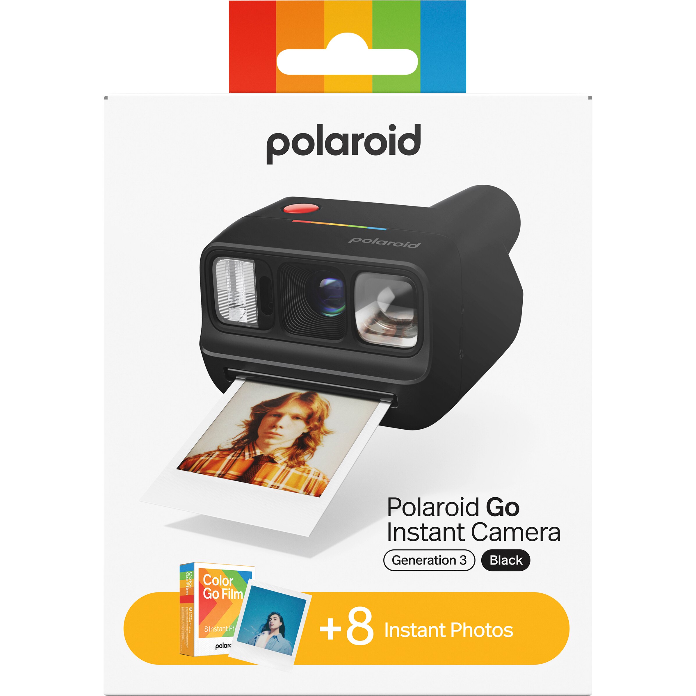 Polaroid Go Gen 3Inst Cam/Film Bundle Blk
