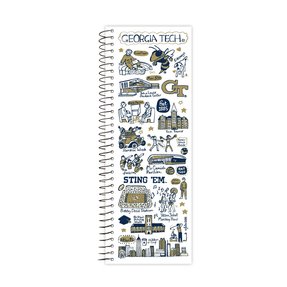 Emblematic Julia Gash Tall Tales College Ruled Notebook
