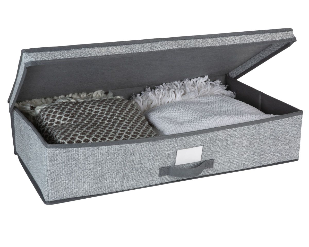 Simplify Underbed Storage Box - 28x16x6 inches, Assorted Colors