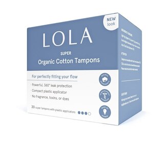 Lola Organic Tampons Super 20ct