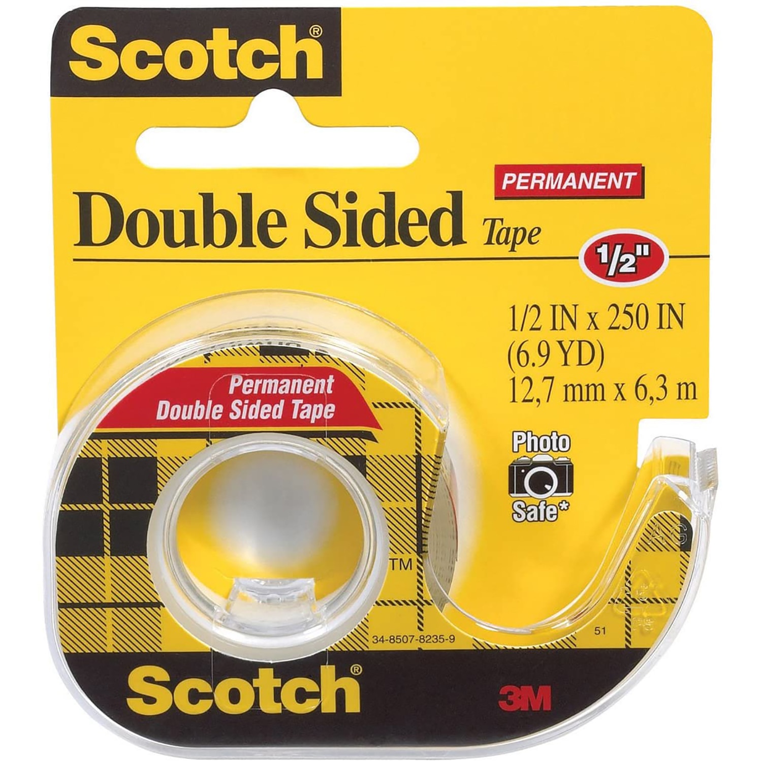 3M Scotch DoubleSided Tape 12 x 250