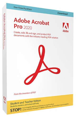 Adobe Acrobat Professional 2020 for WINDOWS (Download)