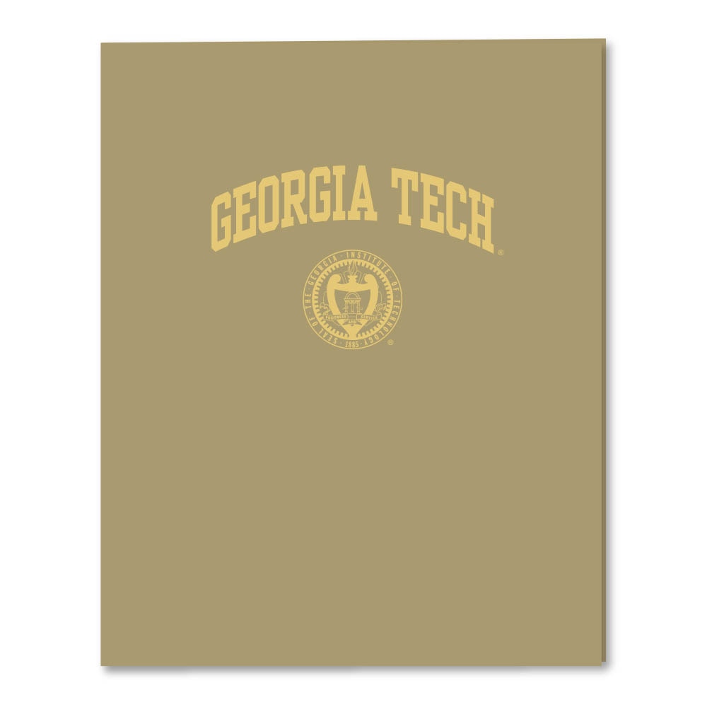 Roaring Twin Pocket Laminated Foil Portfolio 11 x 8.11