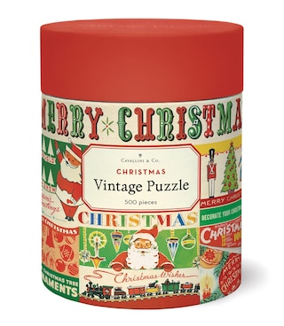 Vintage Christmas 500 piece puzzle