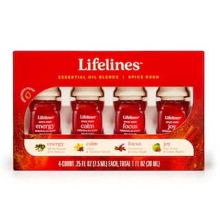 Lifelines Essential Oil Blends 4 Pack - Spice Rush