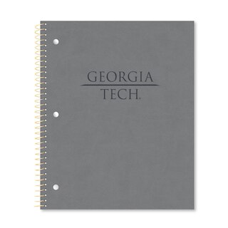 Roaring Premium 1 Subject Notebook 8.5x11 College Ruled 20lb Paper Impressions Leatherette Burnish Cover