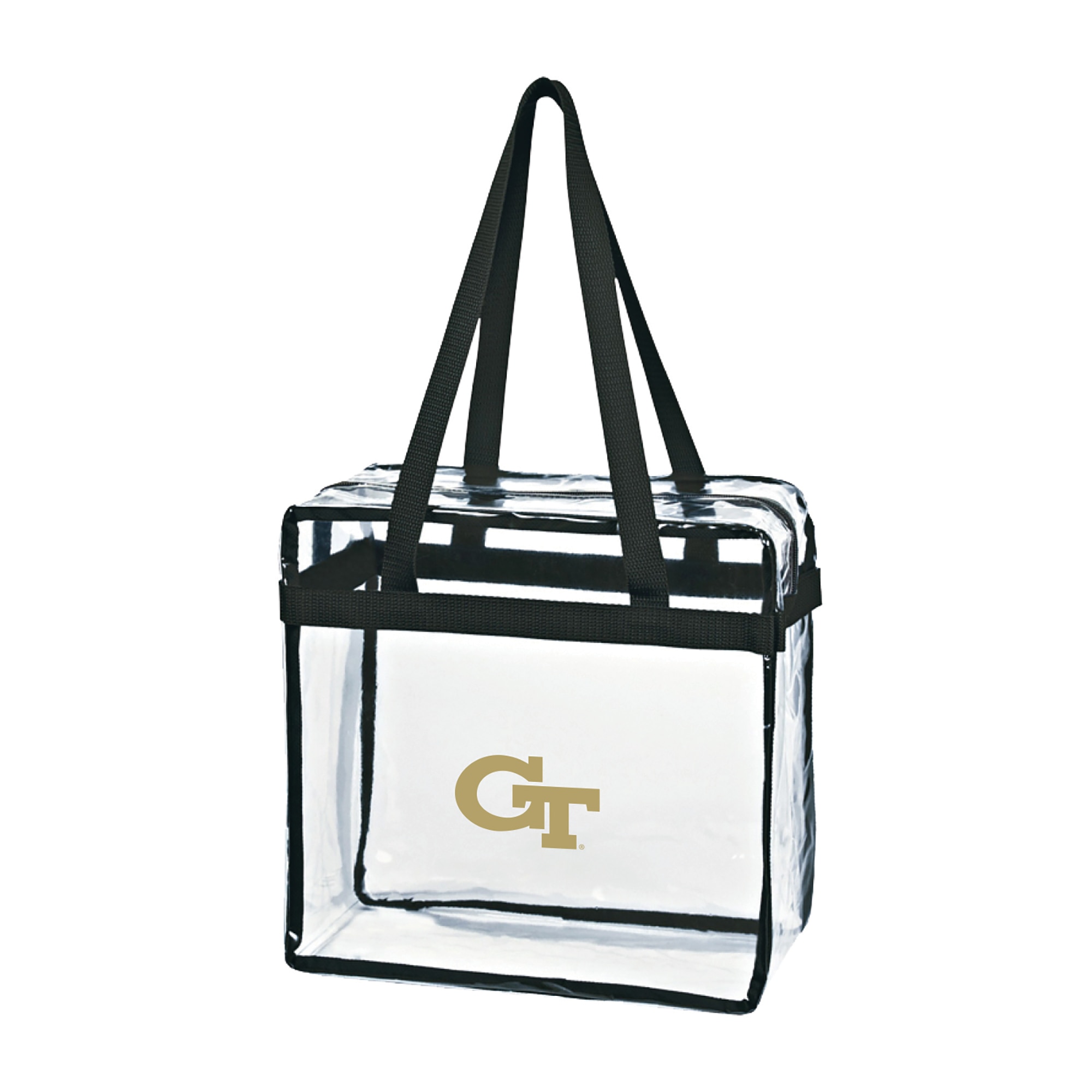 Georgia Tech Yellow Jackets 3603 Zipped Stadium Tote Imprinted