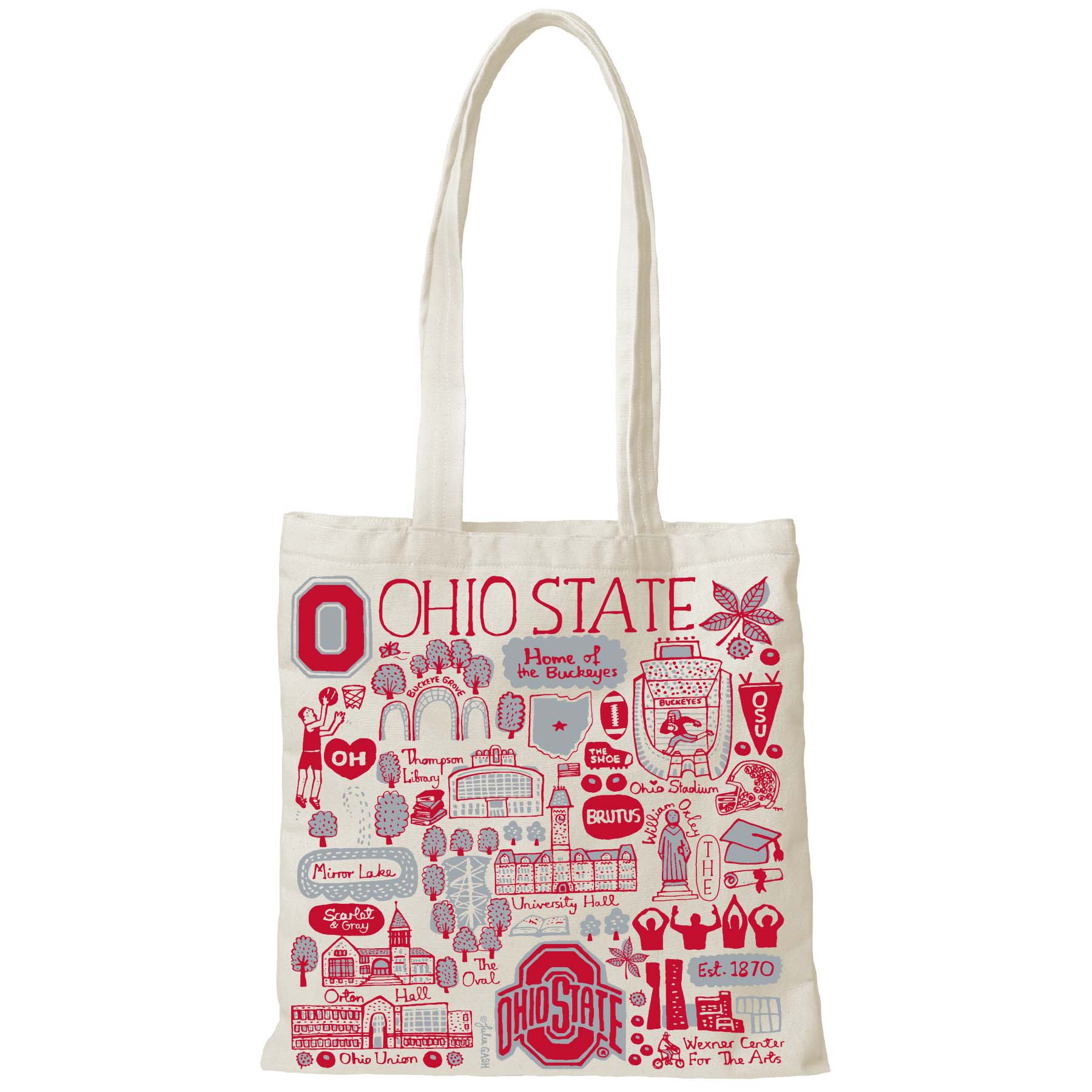 OSU Newark, ATI, & Mansfield NEIL Julia Gash Tote canvas
